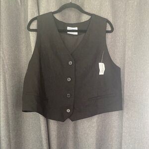 Old Navy Black Vest